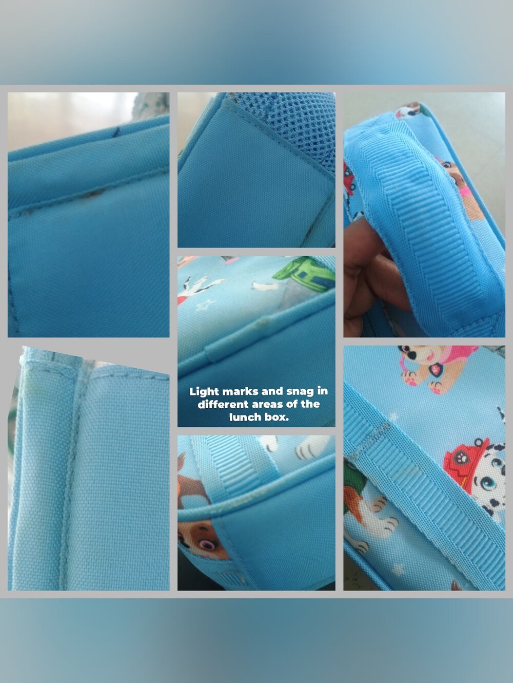Pottery Barn Kids Paw Patrol Mackenzie lunch bag- Light Blue - Picture 10 of 16